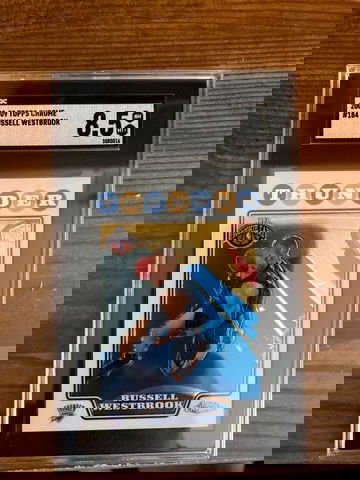 2008-09 Topps Chrome #184 Russell Westbrook RC SGC 8.5 NMMT+