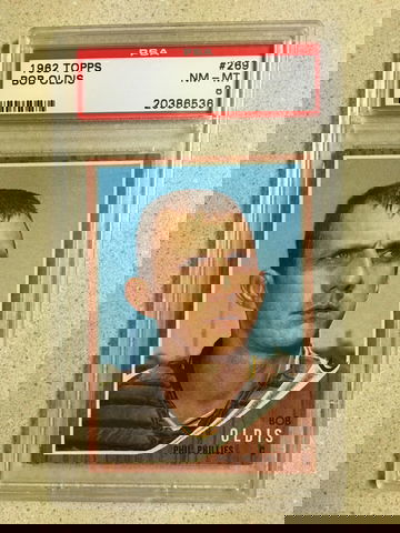 1962 Topps #269 Bob Oldis PSA 8 NM-MT PHILLIES