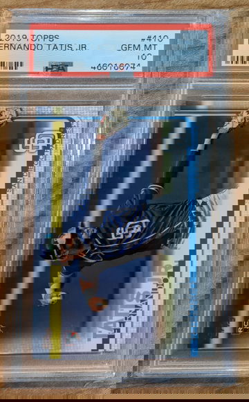 2019 Topps Series 2 Fernando Tatis Jr. 410 PSA 10