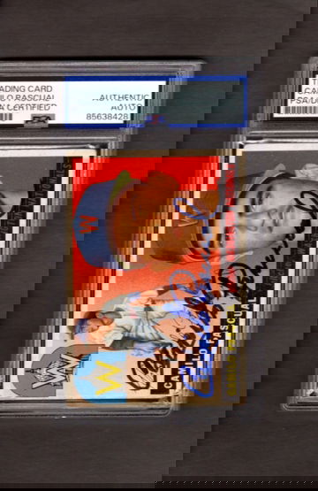 Camilo Pascual Signed Autoraphed 1955 Topps #84 PSA DNA COA RC