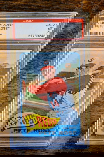 1965 Topps Pete Rose PSA 5