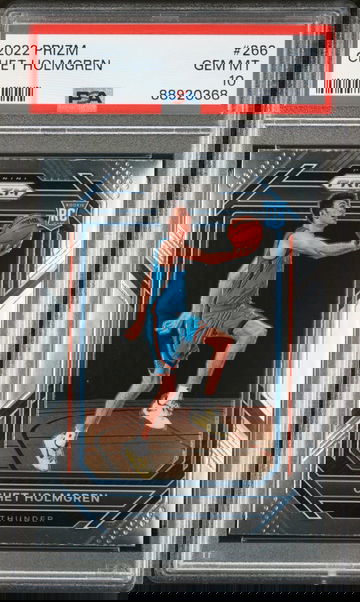 2022 Panini Prizm Chet Holmgren PSA 10