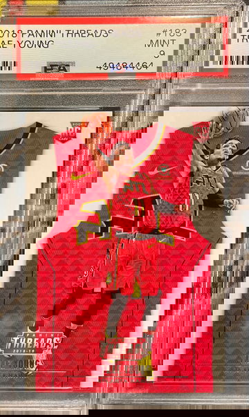 2018 Threads Trae Young PSA 9