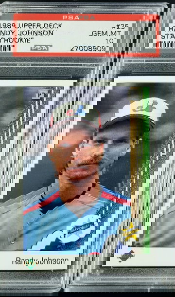 1989 Upper Deck Randy Johnson RC PSA 10