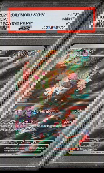 2023 Pokémon Scarlet & Violet Illustration Rare Kirlia #212/198 Holo PSA 9