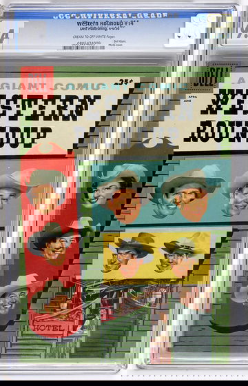 WESTERN ROUNDUP #14, CGC 9.4 NM