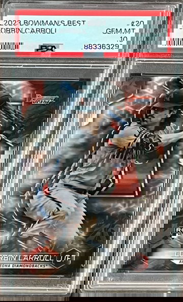2023 Bowman's Best Corbin Carroll # 20 PSA 10
