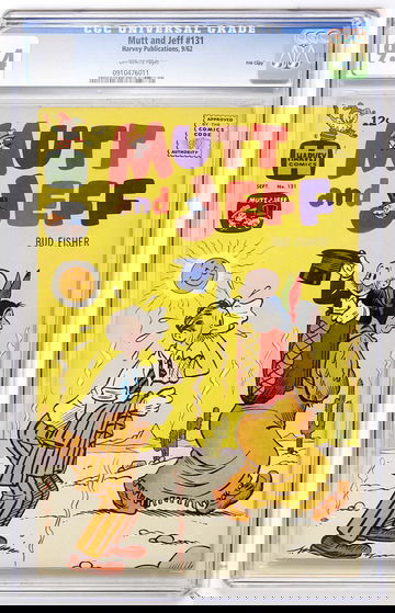 MUTT AND JEFF #131, CGC 9.4 NM