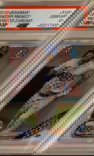 2019 Bowman Chrome Wander Franco PSA 10