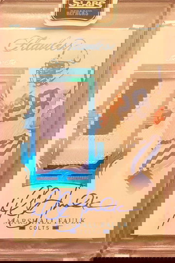 2021 Flawless Marshall Faulk 1/1