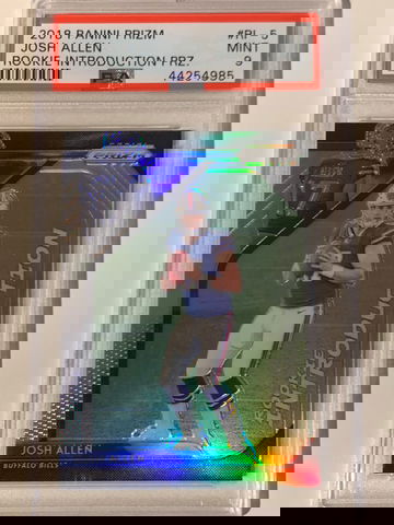 Josh Allen Rookie Introduction Silver Prizm - PSA 9 Mint