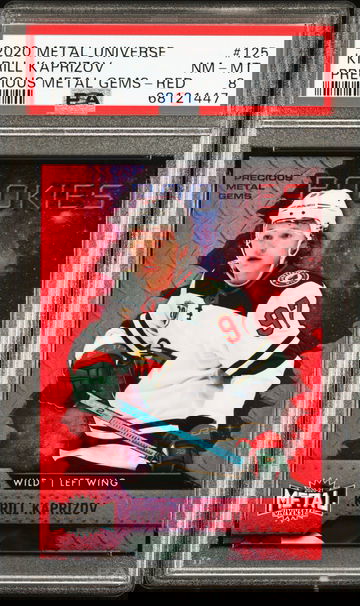 2020 Metal Universe Kirill Kaprizov Precious Metal Gems - Red