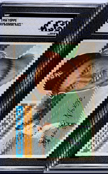 1956 Topps #195 George Kell SGC 4.5 VG-EX+ White Sox HOF