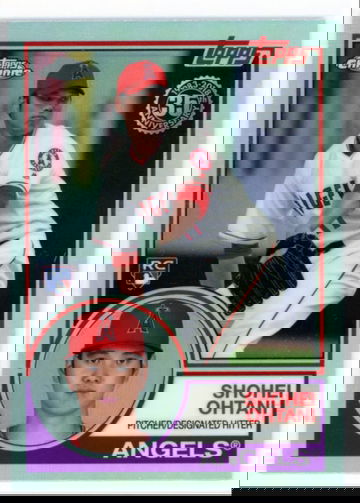 2018 Topps Chrome 83T-6 Shohei Ohtani 1983 Topps