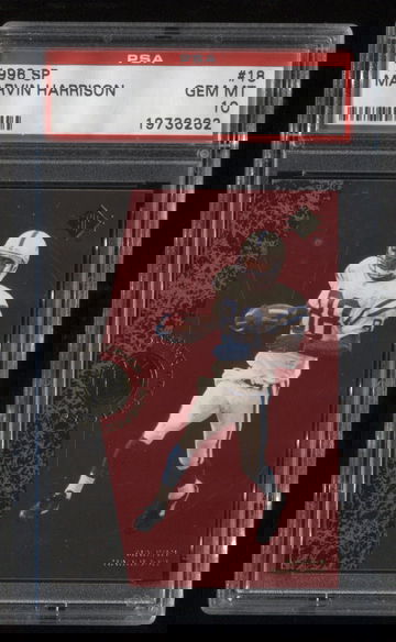 1996 Sp #18 Marvin Harrison PSA 10