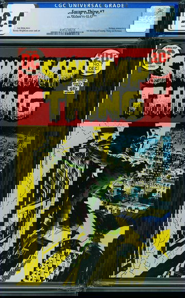 SWAMP THING #7, CGC 9.4 NM