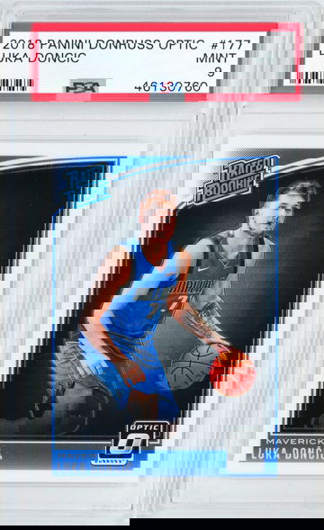 2018 Panini Donruss Optic Luka Doncic #177 PSA 9