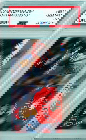 2018 Topps Now #824 S.Ohtani/J.Soto PSA 10 GEM MINT!!