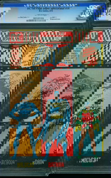 DC 100 PAGE SUPER SPECTACULAR #14, CGC 9.4 NM