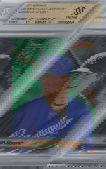 2011 Bowman Best Prospects Wil Myers BGS 10 Perstine