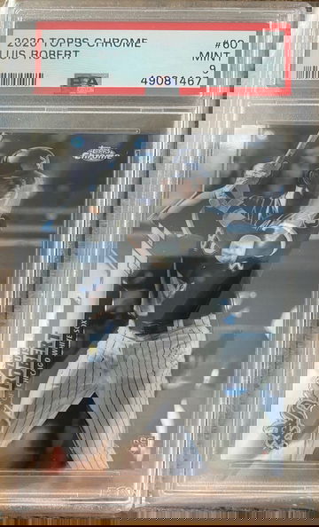 Luis Robert 2020 Topps Chrome Rookie #60 PSA 9 