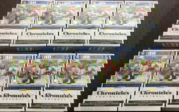 2020 Chronicles Football Sealed Hanger Box Lot Of 8