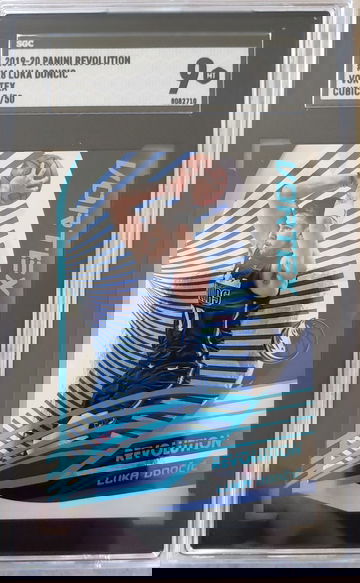 Luka Doncic 2019 Revolution Vortex Cubic /50 SGC 9