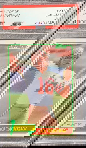 1981 Topps Joe Montana