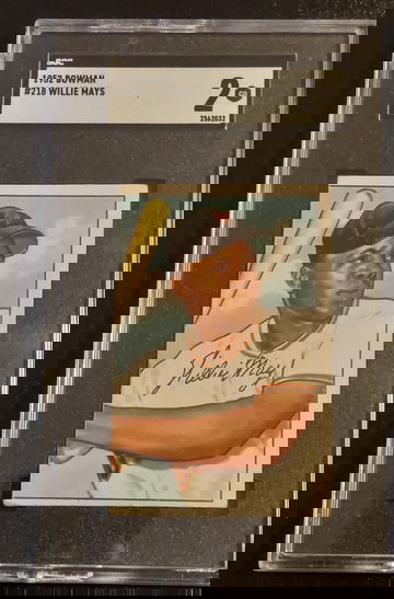 1952 Bowman Willie Mays SGC 2