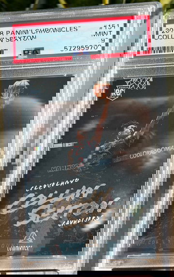 2018-19 Panini Chronicles Luminance COLLIN SEXTON #151 RC Rookie PSA 9 Mint 🔥📈