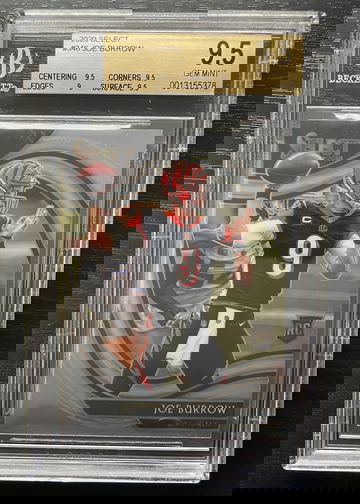 2020 Select Field Level Joe Burrow Base #346 BGS 9.5