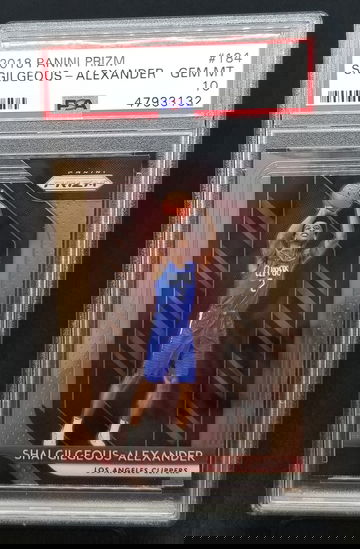 Shai Gilgeous-Alexander 2018 prizm psa 10