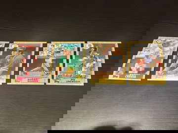 1987 Topps Baseball Complete Set 1-792 Bonds Larkin Jackson RC Rookie