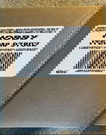 2021 Immaculate Collegiate Football Sealed, Unopened CASE 5 boxes Lawrence, Chase, Brown