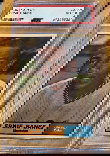 1961 Topps Ernie Banks #350 PSA 4 VG-EX