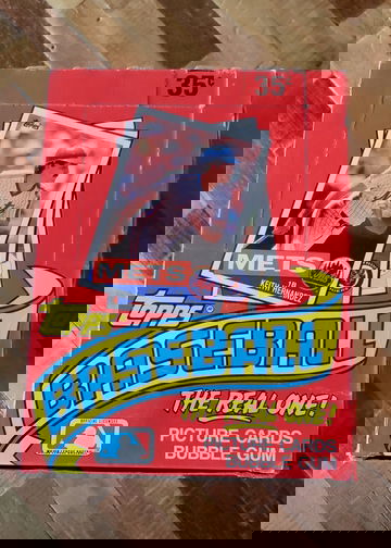 1985 Topps unopened box  36 packs