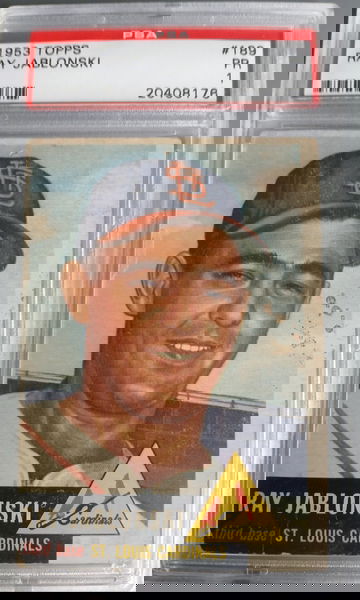 1953 Topps Ray Jablonski