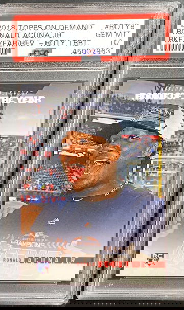 2018 Topps On Demand Rookie Year In Review Ronald Acuna Jr. 