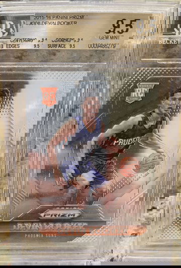 2015 Devin Booker Panini Prizm Rookie BGS 9.5