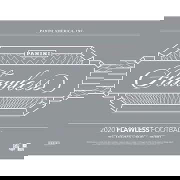 2020 Panini Flawless Football 2 Box Sealed Case