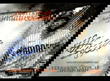 2022 Topps Stadium Club Lone Star Signatures Fernando Tatis Jr. #LSS-FT Auto /5