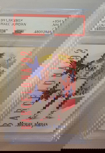 1991 Skybox Michael Jordan PSA 7