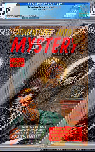 ADVENTURE INTO MYSTERY #1 CGC 1.0 CLASSIC GOLDEN AGE HORROR EVERETT ATLAS 1956