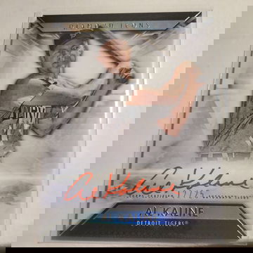 AL KALINE 2019 TOPPS DIAMOND ICONS RED INK AUTO #'D 12/25