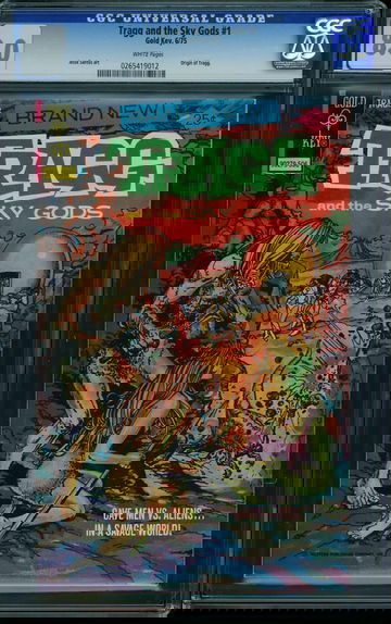 TRAGG AND THE SKY GODS #1, CGC 8.0 VF