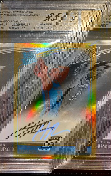 2018-19 Donruss Optic Rated Rookies Gold Hamidou Diallo