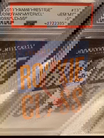 Donovan Mitchell 2017 Panini Prestige Rookie Class #13