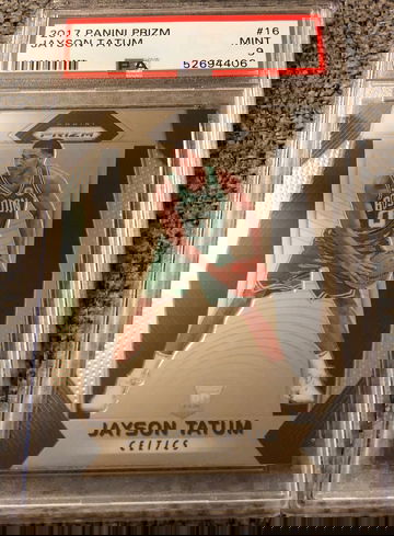 2017 Panini Prizm Jayson Tatum PSA 9