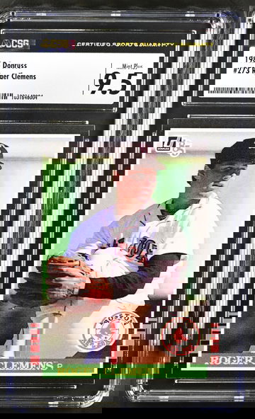 1985 Donruss #273 Roger Clemens CSG 9.5 MT+ ROOKIE