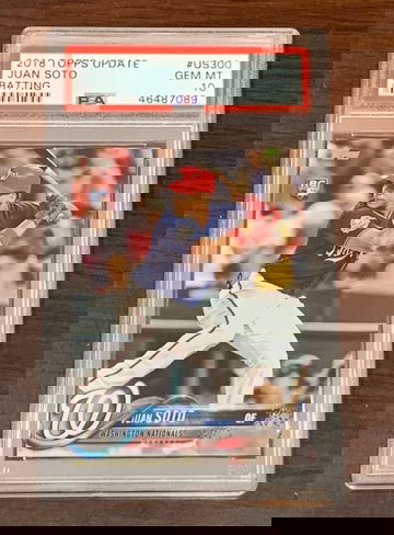 2018 Topps Update Juan Soto PSA 10